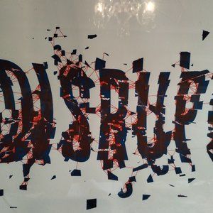 COPY - Ben Barey & Facebook Research Lab. DISRUPT Art Print